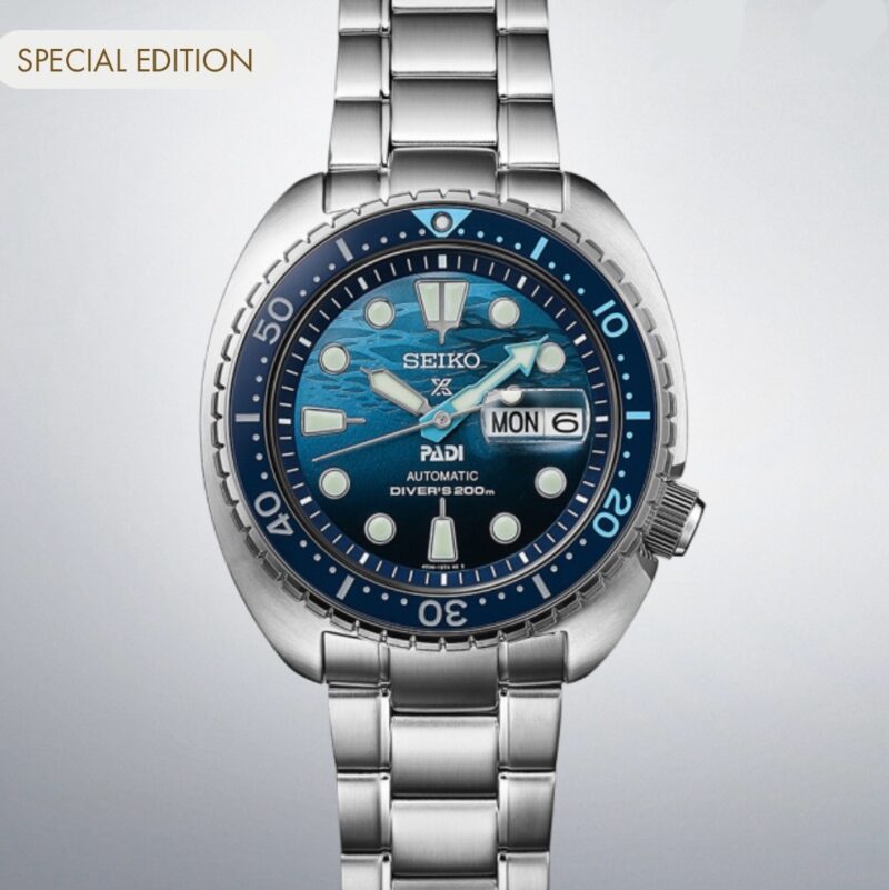 SEIKO Prospex 'Great Blue' Turtle Scuba PADI Special Edition Automatic Ανδρικό - Image 3