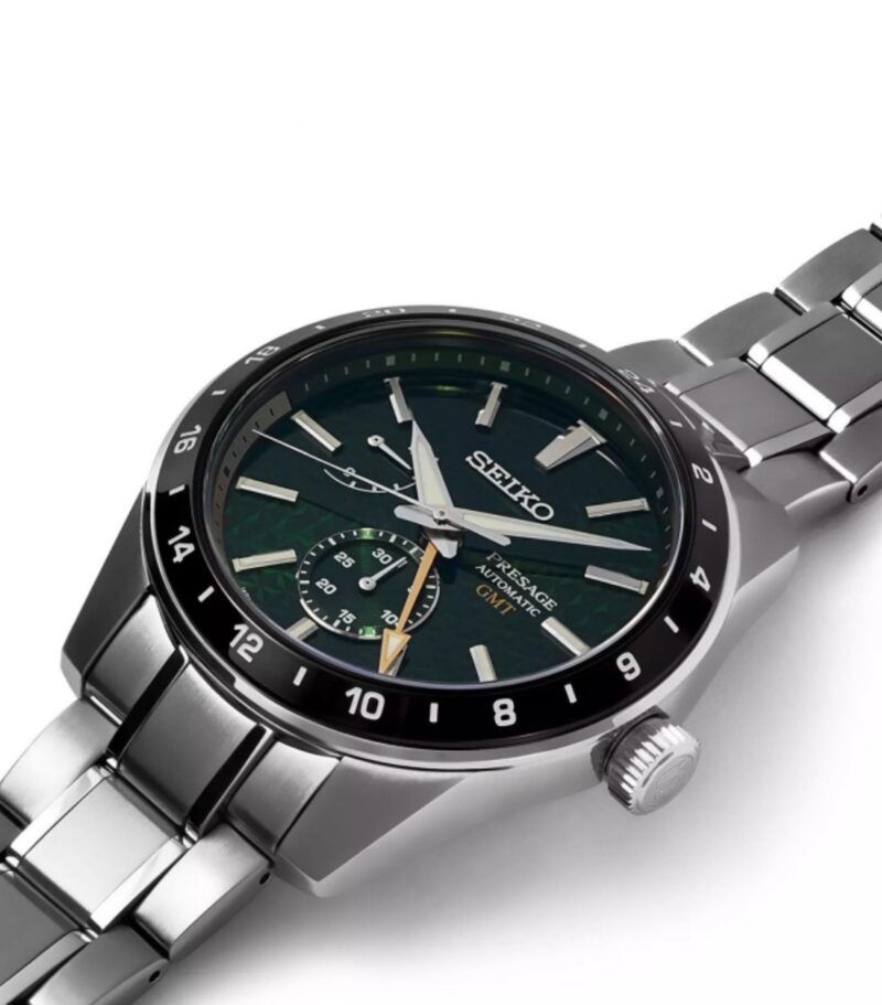 SEIKO Presage Sharp Edged Series GMT Automatic Ανδρικό - Image 2